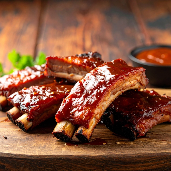 Sticky BBQ Spare Ribs